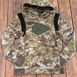 Nike Chiefs Salute to Service Hoodie Size Youth Large